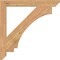 Ekena Millwork Imperial Slat Smooth Bracket, Western Red Cedar, 3 1/2"W x 34"D x 34"H BKT04X34X34IMP06SWR - alternate 2